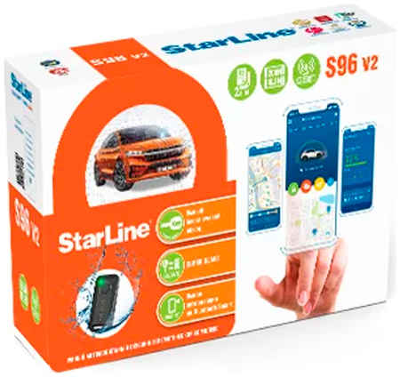 StarLine Сигнализация с автозапуском STAR LINE S96 V2 2CAN-4LIN GSM 965844478688802