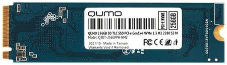 SSD накопитель QUMO Novation M.2 2280 256 ГБ (Q3DT-256GPPH-NM2)