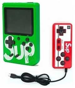 Palmexx Игровая приставка с джойстиком SUP Game Box 400 in 1 зеленая