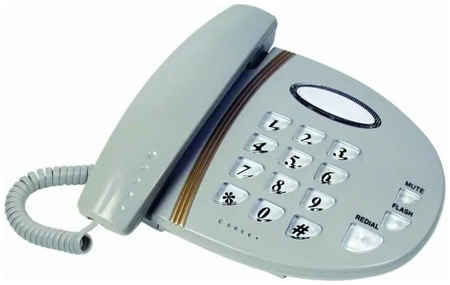 Vector Проводной телефон Вектор 207/01 Grey 965844479535812