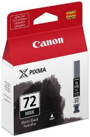 Картридж для струйного принтера Canon PGI-72 PBK черный, оригинал 965844480498858