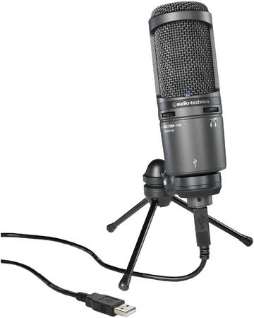 Микрофон Audio-Technica AT2020USB+ Black 965844480498975