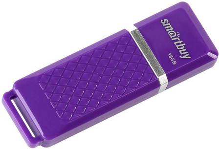 Флешка SmartBuy Quartz 16ГБ Purple (SB16GBQZ-V) 965844482864699