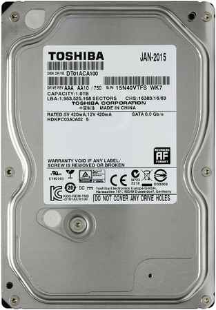 Жесткий диск Toshiba DT 1ТБ (DT01ACA100) 965844482885394