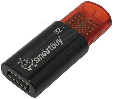 Флешка SmartBuy Click 32ГБ Black (SB32GBCl-K) 965844482885526