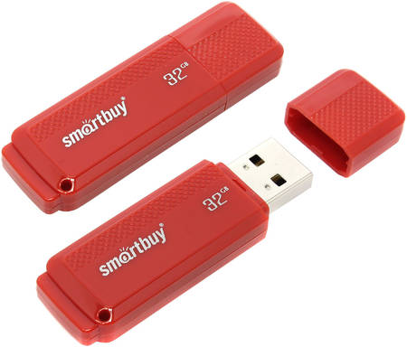 Флешка SmartBuy Dock 32ГБ Red (SB32GBDK-R) 965844482885970
