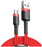 Кабель Baseus USB Type-C 1M 3A Cafule Cable красный CATKLF-B09