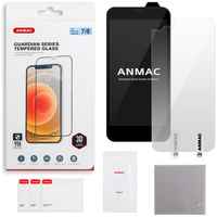 Защитное стекло ANMAC для iPhone 7/8 3D + пленка назад черный