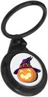 Кольцо-держатель Krutoff для телефона Хэллоуин - Тыковка в шляпе