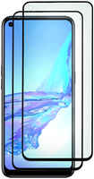 Mobileocean Защитное стекло 2шт для Oppo A53,A32,Realme 7i 6.5″ с рамкой, черное MOTG2-3D-OPPO-A53-BLK