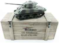 Р / У танк Torro Sherman M4A3 76mm, 1 / 16 2.4G, ВВ-пушка, деревянная коробка (TR1114213060)