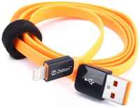 Кабель USB передачи данных Zetton Flat разъем Lightning плоский (ZTLSUSBFCA8BO)