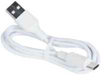 Hoco Кабель USB BOROFONE BX1 для Type-C, быстрая зарядка (fast charge), 3.0А, длина 1 м, белый (762141)