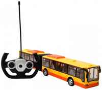 Радиоуправляемый Автобус HB 666 с гармошкой, желтый 666-676A-Y Радиоуправляемый пассажирский Автобус с гармошкой (желтый) - 666-676A-Y