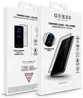 Стекло CG Mobile Guess Tempered glass Script Magic logo для iPhone 12 mini Black