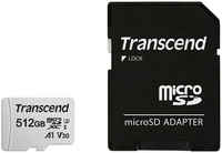 Карта памяти Transcend 300S Micro SD XC Class 10 UHS-I TS512GUSD300S-A