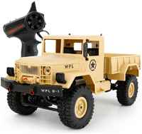 Радиоуправляемый краулер WPL Military Truck 4WD RTR масштаб 1:16 2.4G - WPLB-14-Yellow