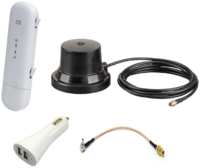 Модем ZTE MF79U 3G / 4G с WiFi и автомобильной антенной (5113)