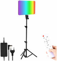 Mobicent Осветитель PM-36 с регулировкой цвета и яркости, профессиональный свет RGB на штативе JBH