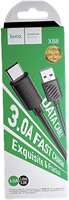 Кабель USB - Type-C Hoco X88 1 м черный (6931474783349)
