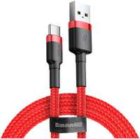 Кабель USB - Type-C Baseus CATKLF-BG1 1 м красный