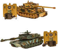 Радиоуправляемый танковый бой ZEGAN Abrams M1A2PK США + GERMAN TIGER Германия ZG-99823 Радиоуправляемый танковый бой (Abrams M1A2PK США + GERMAN TIGER Германия) 2.4GHz - ZG-99823