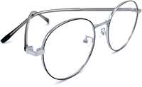 Очки для компьютера Smakhtin'S eyewear & accessories серебристый, Black (6146C5)