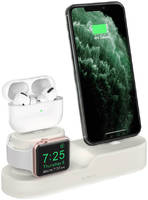 Стенд подставка Deppa для зарядки Apple Watch / iPhone / AirPods, док станция 3-в-1