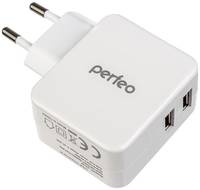 Сетевое зарядное устройство Perfeo PF A4132, 2 USB, 3,4 A