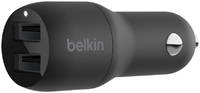 Автомобильное зарядное устройство Belkin Boost Up Dual USB-A 24W CCB001btBK (Black) Boost Up CCB001btBK Dual USB-A 24 Вт