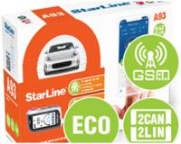 Противоугонное устройство Starline A93 2CAN+2LIN GSM ECO