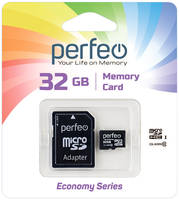 Карта памяти Perfeo microSD 32GB High-Capacity Class 10 economy series