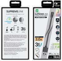 Кабель Amazingthing SupremeLink MFi Ultimate Speed USB-iP Black 0.18m 3A