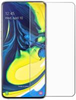 Стекло защитное FINE+ ASAHI GLASS для Samsung Galaxy A80 без рамки