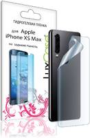 LuxCase Защитная гидрогелевая пленка для iPhone XS Max  /  на заднюю поверхность / 86053