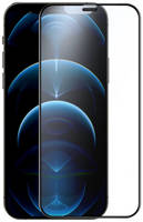 Защитное стекло Nillkin Full Coverage Matte FogMirror для iPhone 12  /  12 Pro (Черное) (127781)