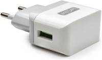 Сетевое зарядное устройство LuxCase QY-10G, 1 USB, 1 A, white (98301)