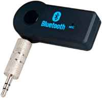 DaPrivet Музыкальный автомобильный приемник Car aux Bluetooth music receiver (Черный) (42021)
