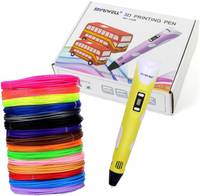 3D ручка Myriwell_RP100B (ABS 150м + трафареты) желтый. Myriwell RP 100B (R100-104)