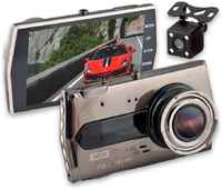 S&H Electronics Видеорегистратор автомобильный S&H, и задняя камера, FULL HD 1080 без радара / 40017306