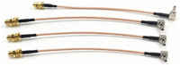 Mobicent Пигтейл переходники TS9 - SMA (female) кабельная сборка (4 шт.) (MC3ER970004)