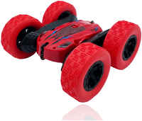 Трюковая машинка - перевёртыш Market toys lab на радиоуправлении Stunt Car, красный (Stunt-Red)