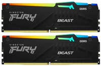 Оперативная память Kingston Fury Beast RGB (KF560C40BBAK2-16*) DDR5 2x8Gb 6000MHz