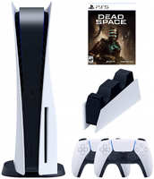 Игровая приставка Sony PlayStation 5 (3-ревизия)+2-й геймпад+зарядное+Dead Space(диск)