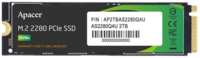 SSD накопитель Apacer AS2280Q4U M.2 2280 2 ТБ AP2TBAS2280Q4U-1