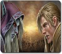 Коврик для мыши 2beMan мини Сильвана VS Андуин World of Warcraft (WOW-LPB-004)
