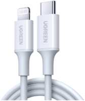 Кабель UGREEN US171 (60746) USB-C to Lightning Cable M / M Nickel Plating ABS Shell. 0.25 м US171 (60746) USB-C to Lightning Cable M / M Nickel Plating ABS Shell. Длина: 0,25м. Цвет: белый
