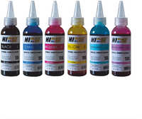 ZebraPrint Комплект универсальных чернил (краски) для Epson, 6 цветов на водной основе (CMYK) Чернила универсальные для EPSON 6*100ml