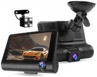Видеорегистратор URM с камерой заднего вида и камерой салона Video Card VR Full HD 1080P