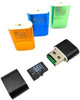 Устройство для чтения карт памяти NoBrand (Картридер USB-MicroSD Цвет МIX)